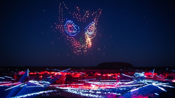 Light Trails of the Red Centre with Parrtjima - NT Now