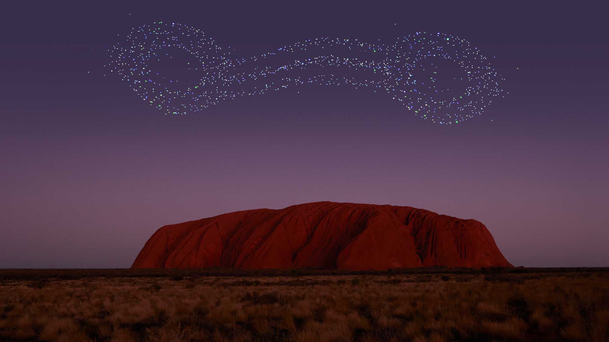 Uluru Desert Lights